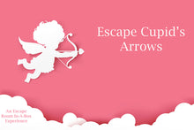Load image into Gallery viewer, Escape Cupid's Arrows: A Valentine's Day Escape Room In-A-Box