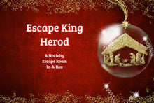 Load image into Gallery viewer, Escape King Herod: A Nativity Escape Room In-A-Box
