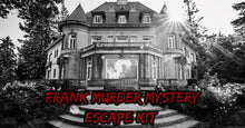 Load image into Gallery viewer, Frank Murder Mystery Digital Escape Kit