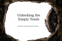 Load image into Gallery viewer, Unlocking the Empty Tomb: An Easter Escape Room In-A-Box

